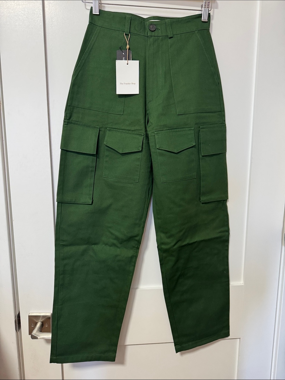 The Frankie Shop Green Cargo Pants
